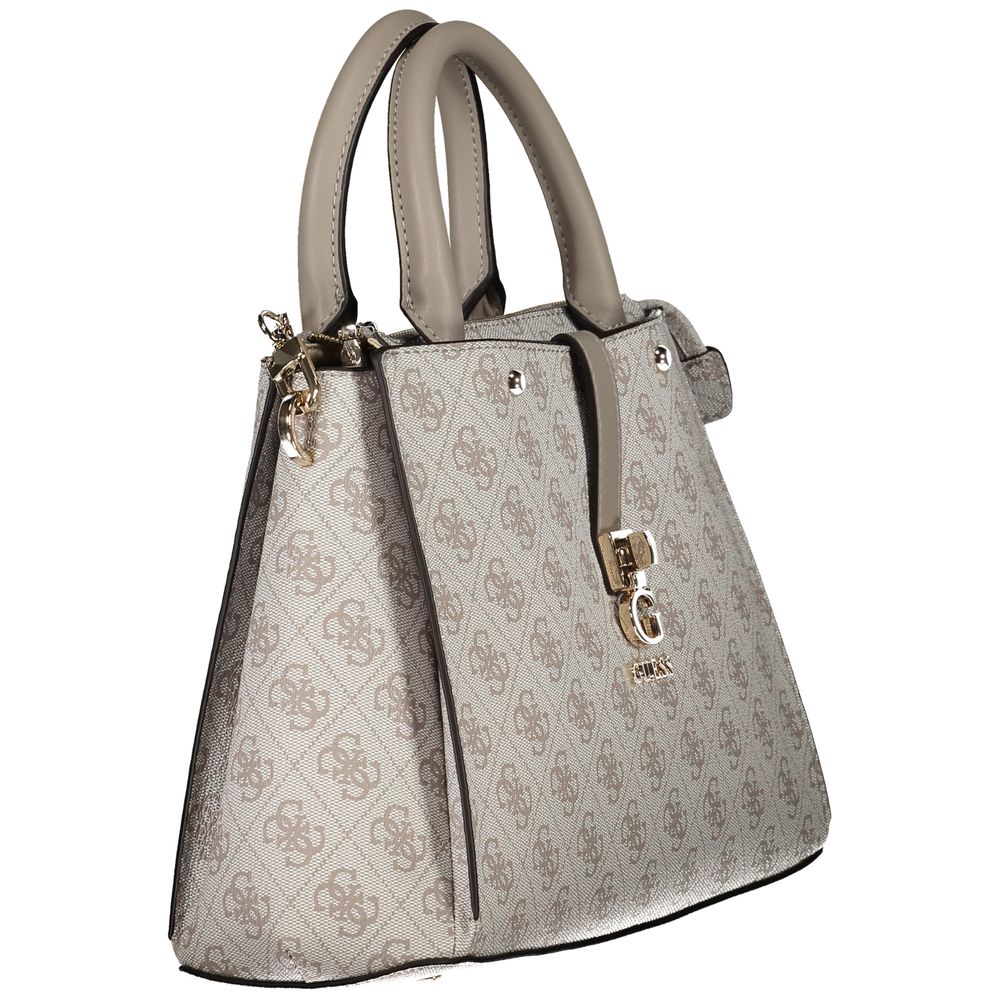 Guess Jeans Gray Polyethylene Handbag