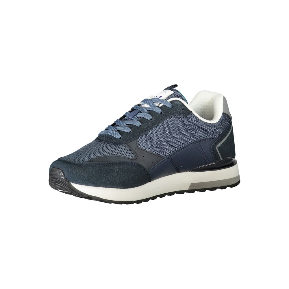 Gas Blue Polyester Sneaker