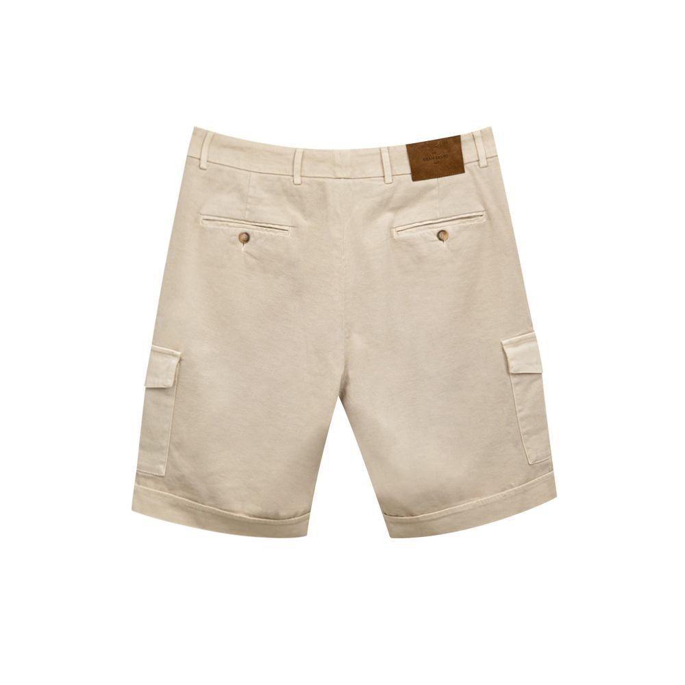 Gran Sasso Beige Cotton Cargo