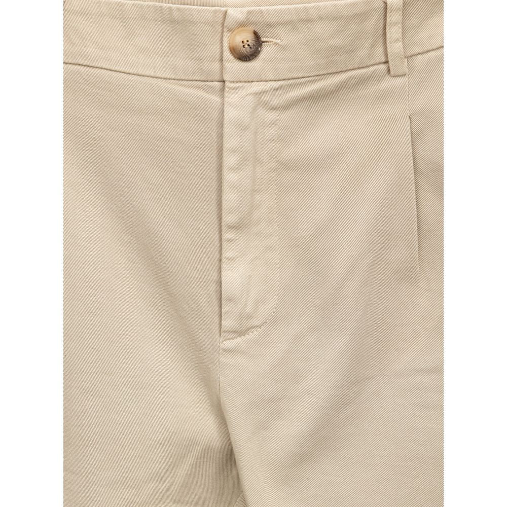 Gran Sasso Beige Cotton Cargo