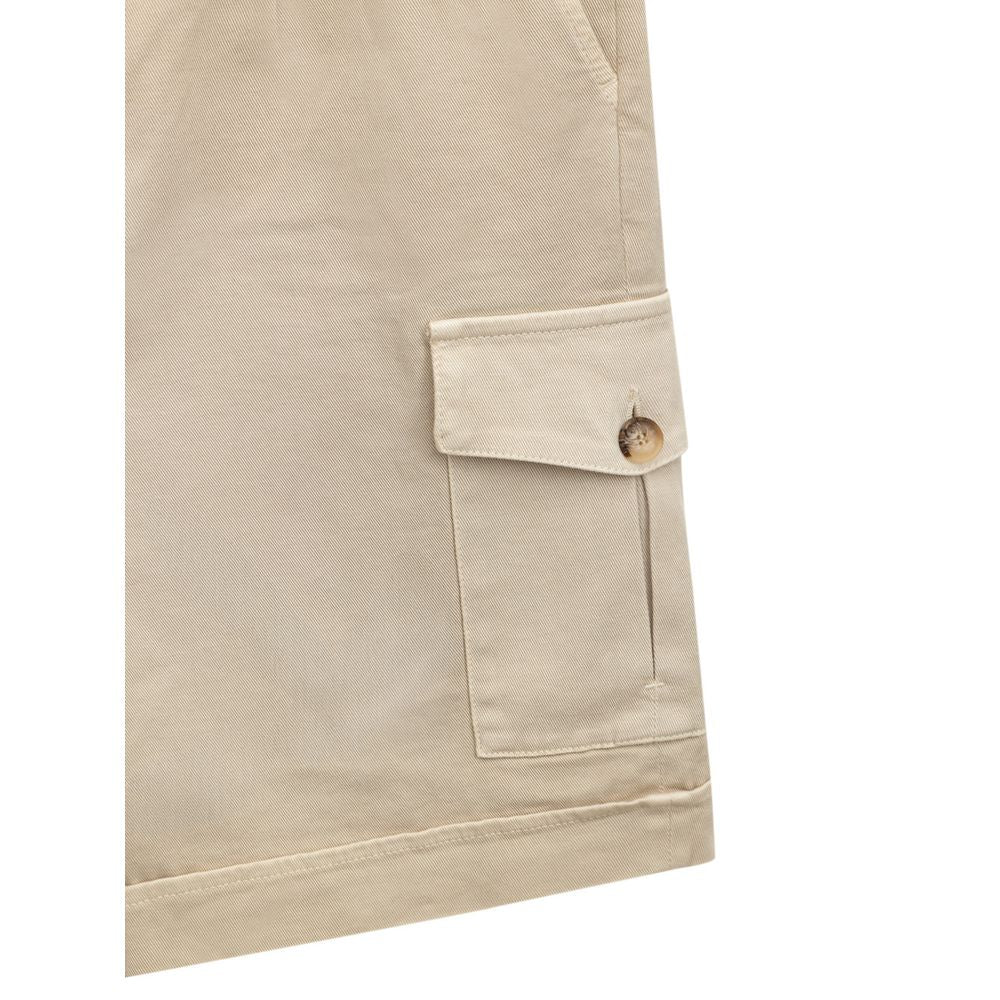 Gran Sasso Beige Cotton Cargo
