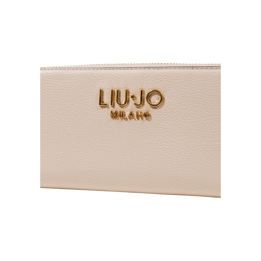 Liu Jo Beige Polyethylene Wallet