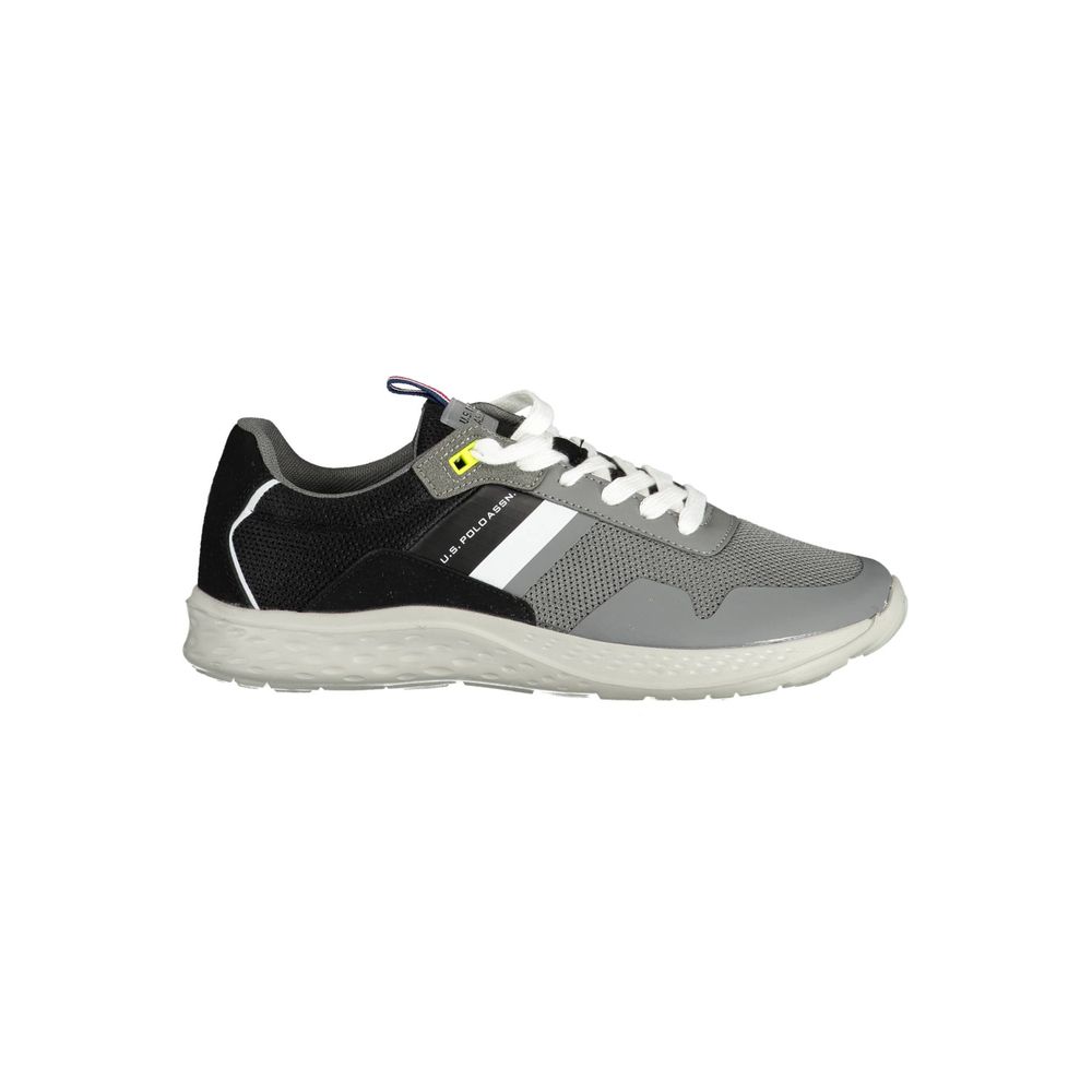 U.S. POLO ASSN. Gray Polyester Sneaker