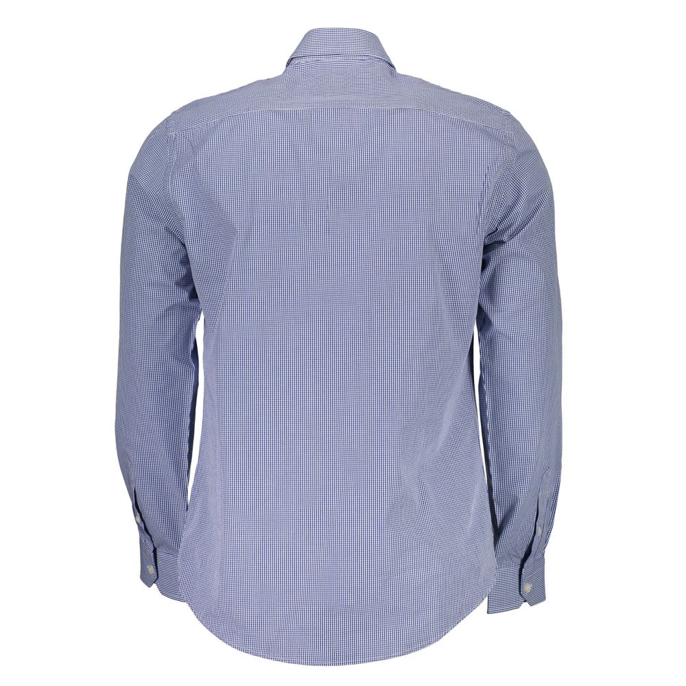 Harmont & Blaine Blue Cotton Shirt