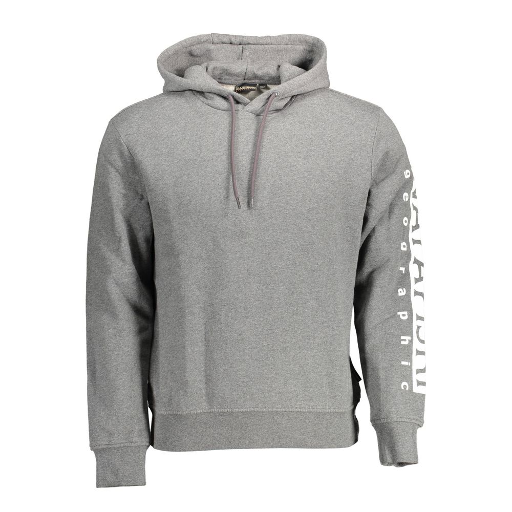Napapijri Gray Cotton Sweater