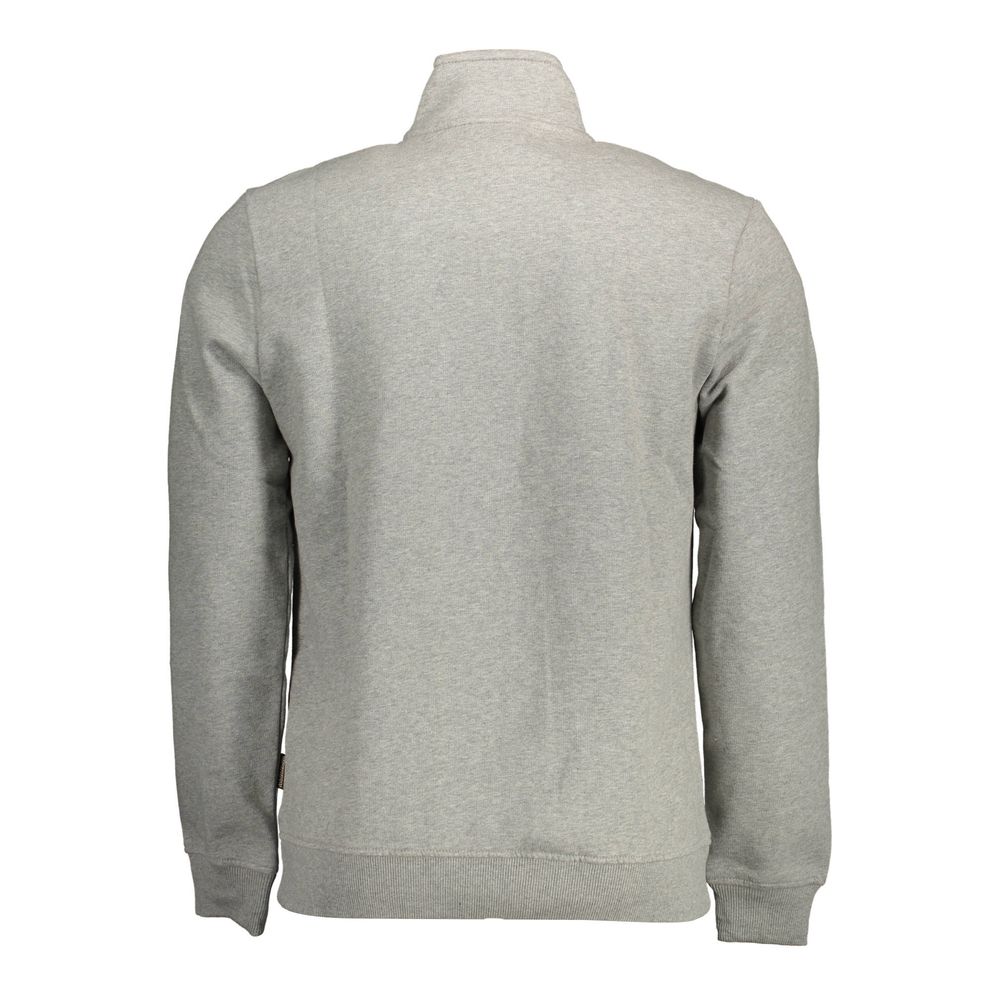 Napapijri Gray Cotton Sweater