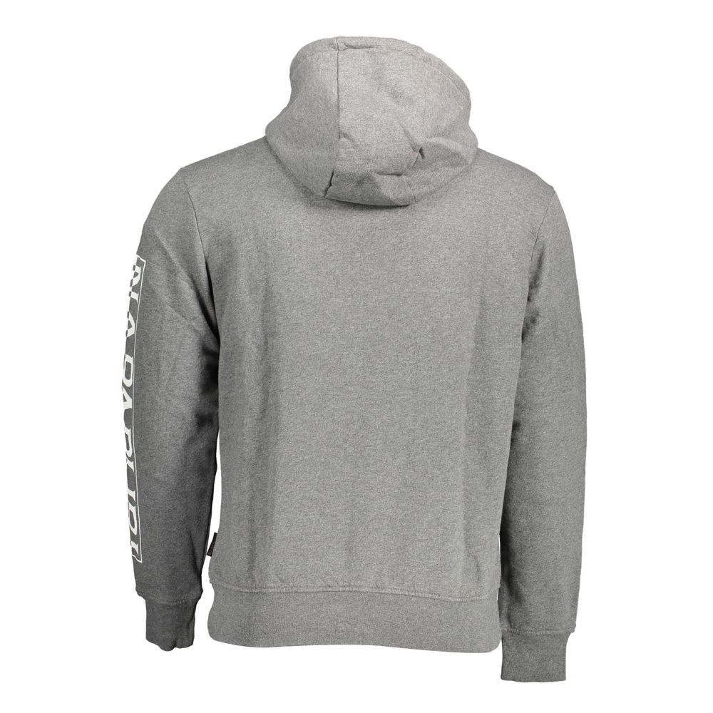 Napapijri Gray Cotton Sweater