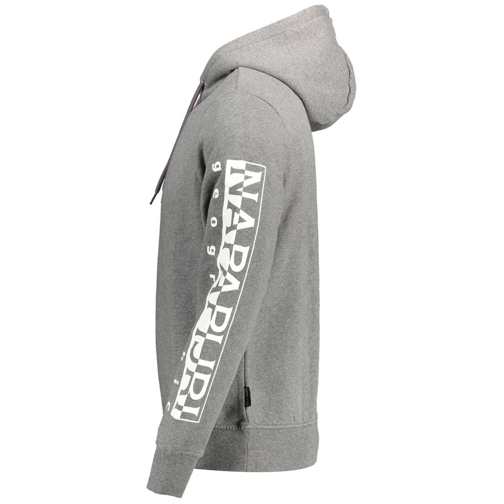 Napapijri Gray Cotton Sweater