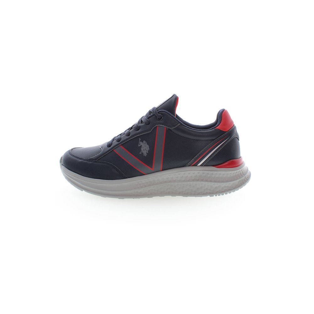 U.S. POLO ASSN. Blue Polyester Sneaker