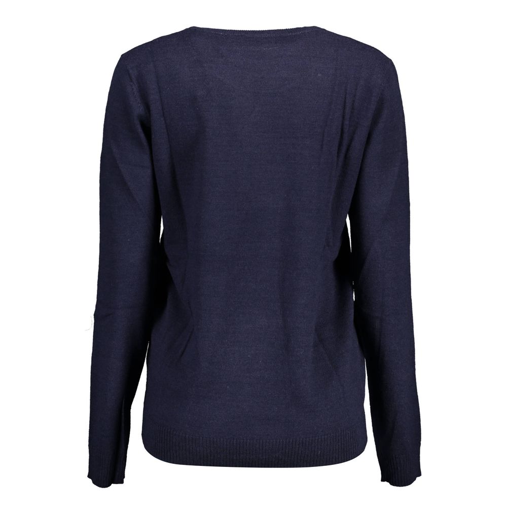 U.S. POLO ASSN. Blue Nylon Sweater
