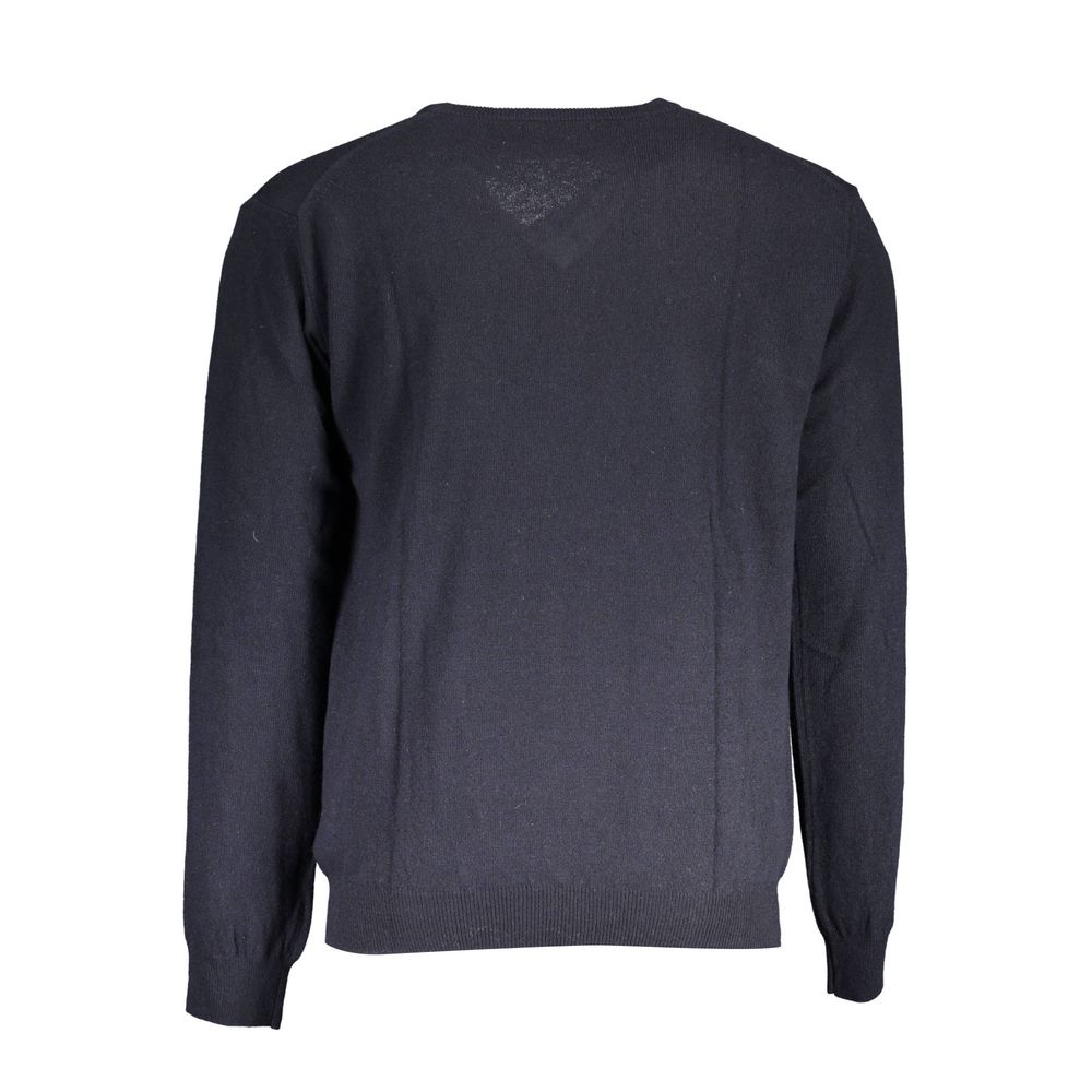 La Martina Blue Wool Sweater