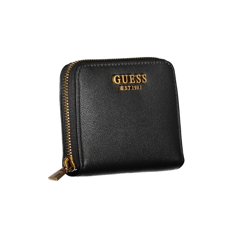 Guess Jeans Črna denarnica iz polietilena