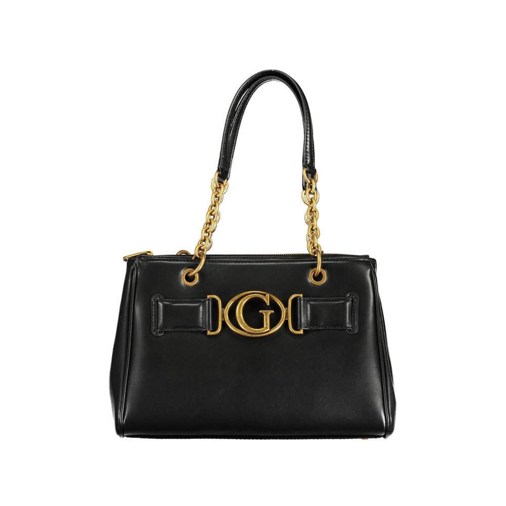 Guess Jeans Black Polyethylene Handbag