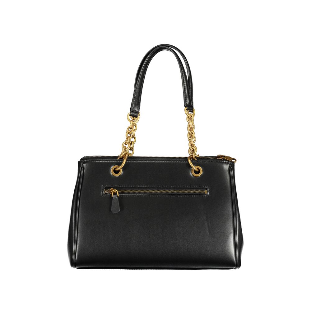 Guess Jeans Black Polyethylene Handbag