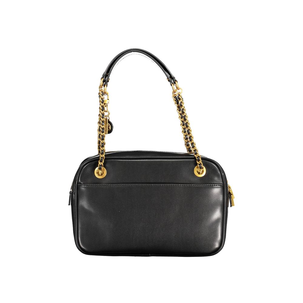 Guess Jeans Black Polyethylene Handbag