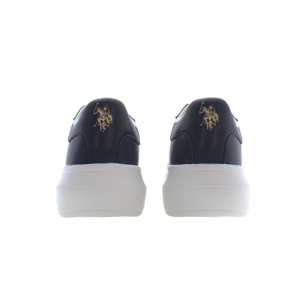 U.S. POLO ASSN. Blue Polyester Sneaker