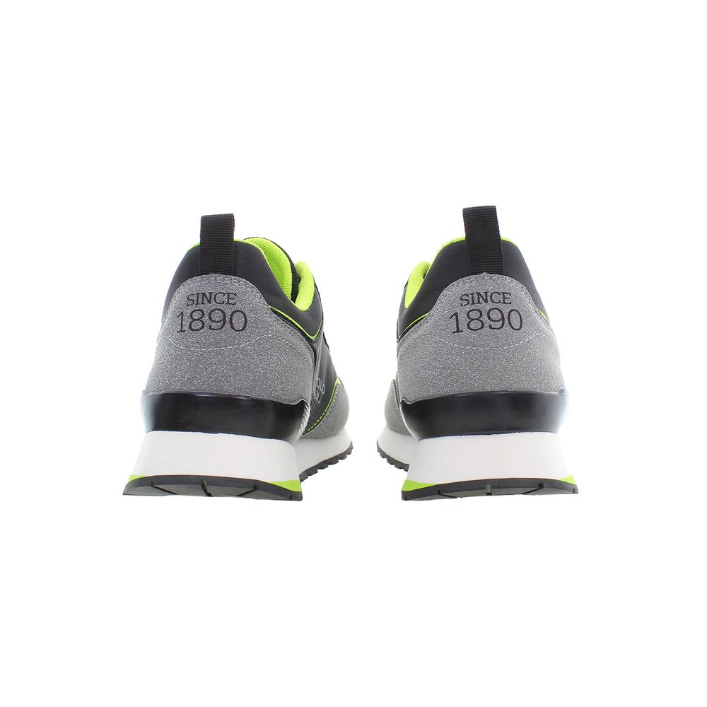 U.S. POLO ASSN. Black Polyester Sneaker