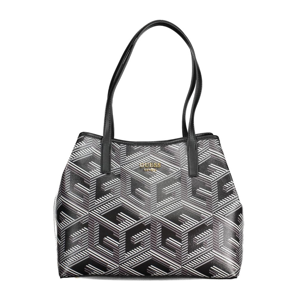 Guess Jeans Black Polyethylene Handbag
