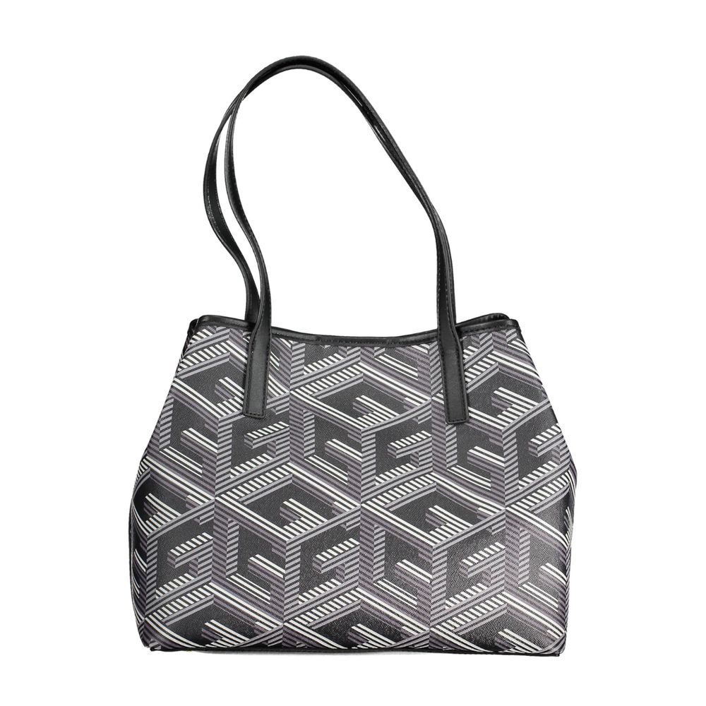 Guess Jeans Black Polyethylene Handbag