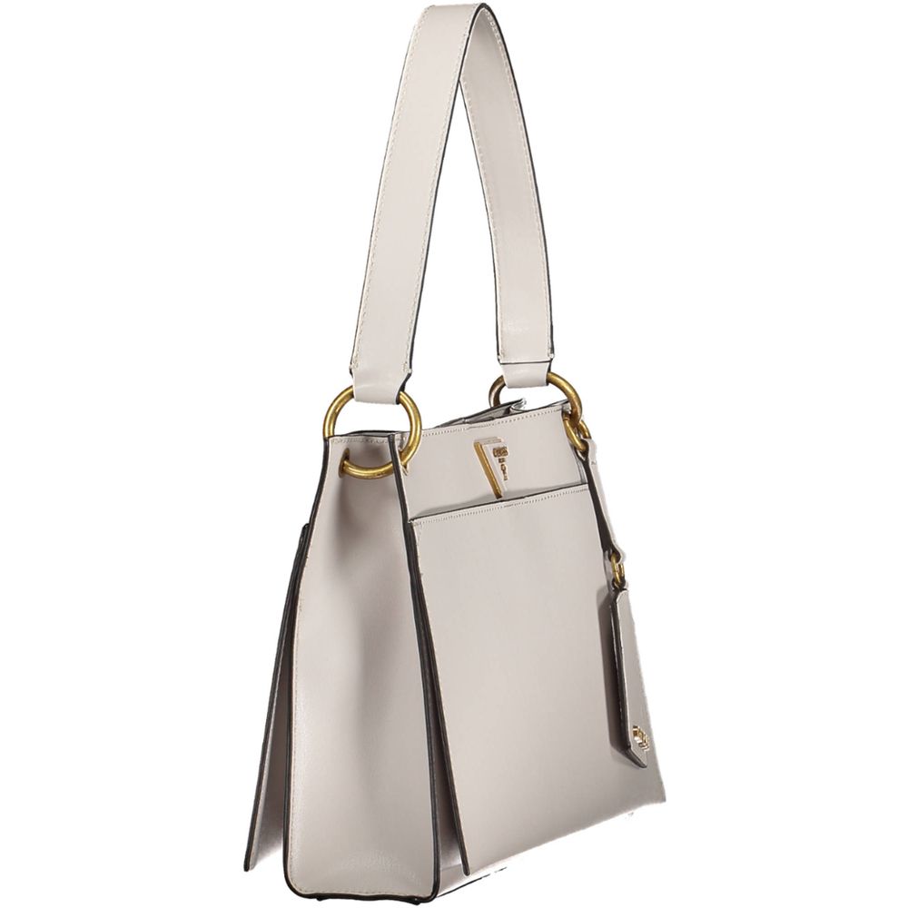 Guess Jeans Gray Polyethylene Handbag