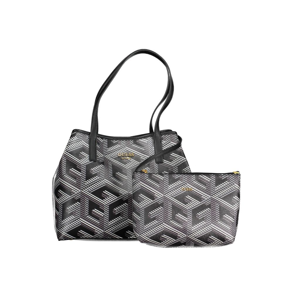 Guess Jeans Black Polyethylene Handbag