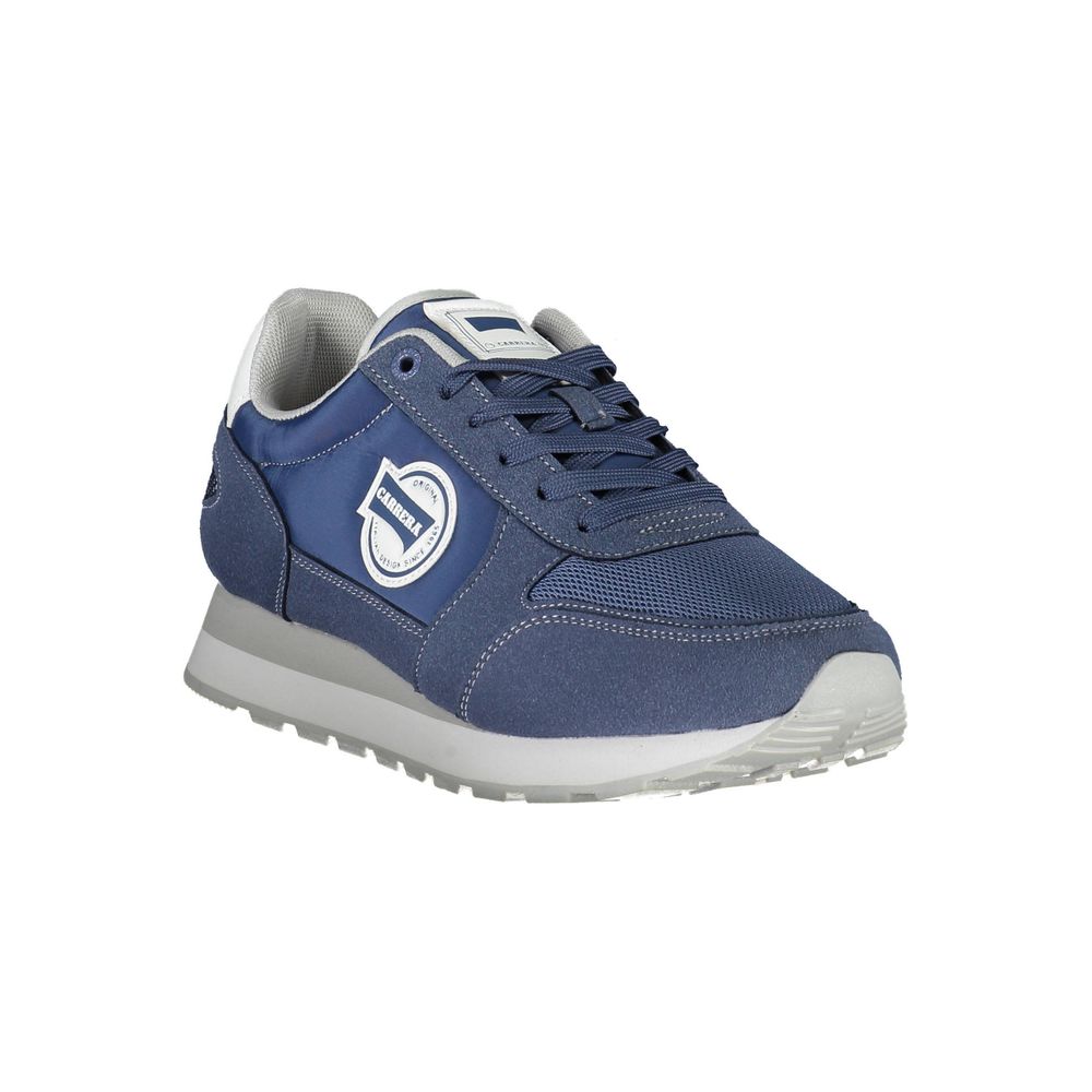 Carrera Blue Polyester Sneaker