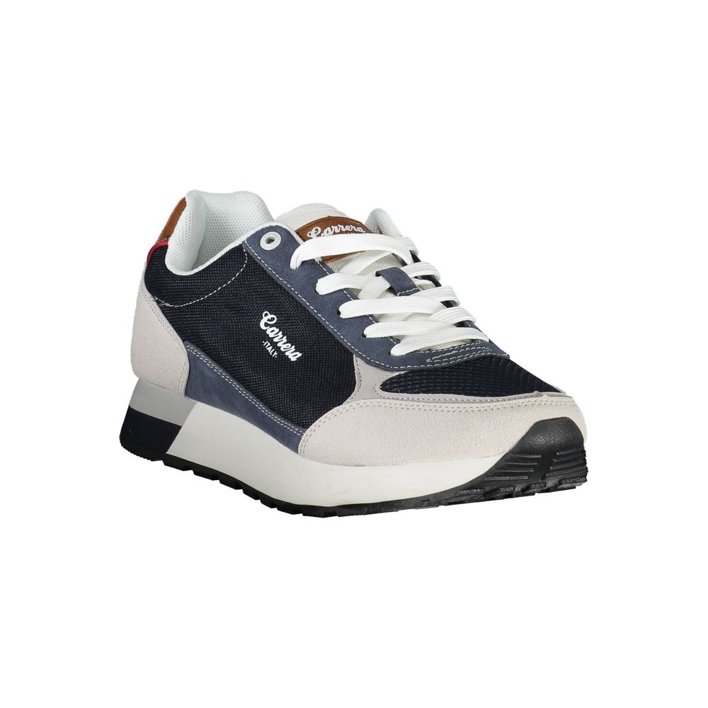 Carrera Blue Polyester Sneaker