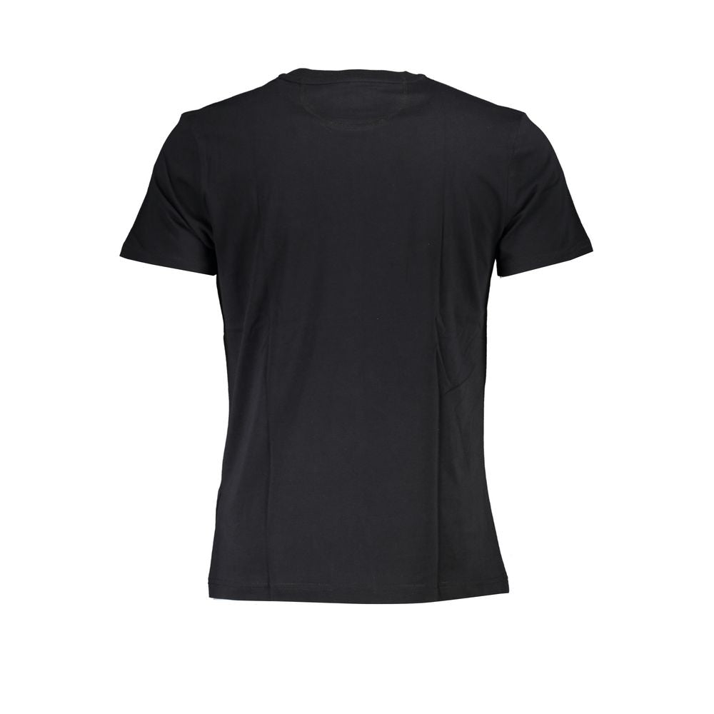 La Martina Black Cotton T-Shirt
