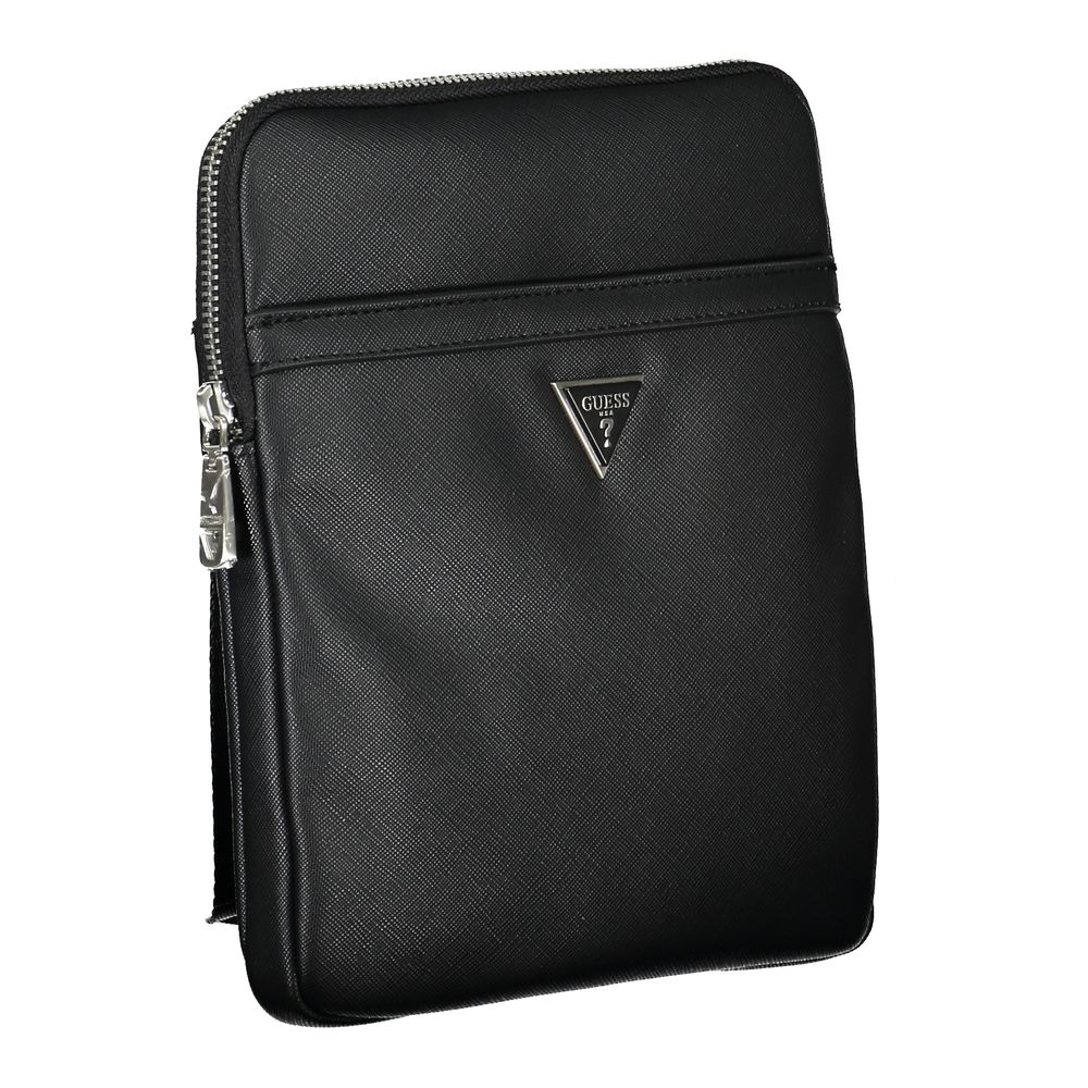 Guess Jeans Black Polyethylene Shoulder Bag
