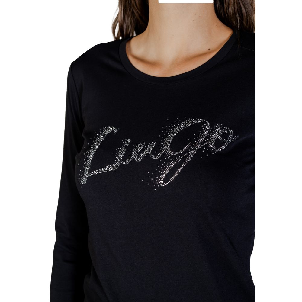 Liu Jo Black Cotton Long Sleeve