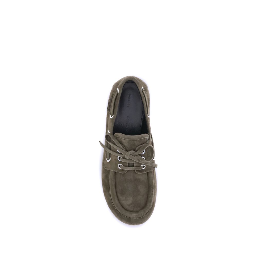 Proenza Schouler Suede Deck Loafers