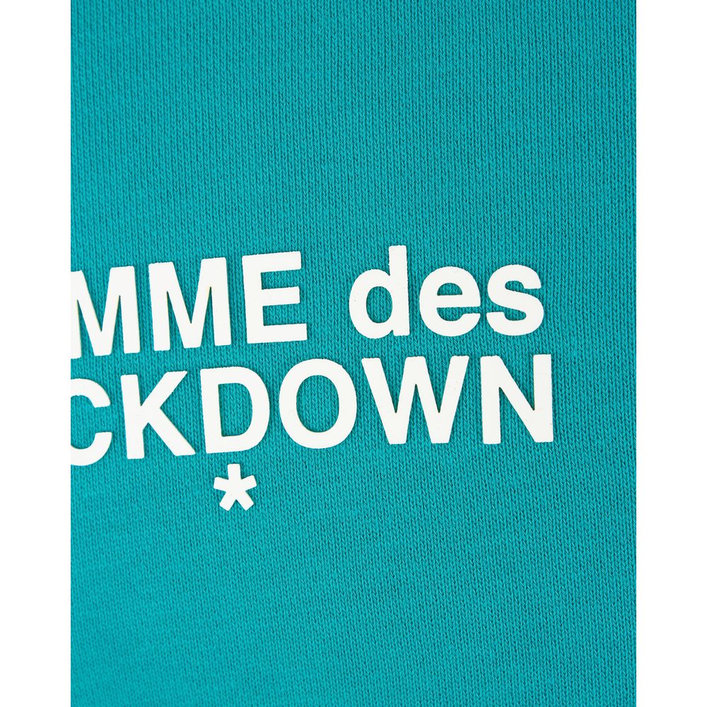 Comme Des Fuckdown Green Cotton Sweater