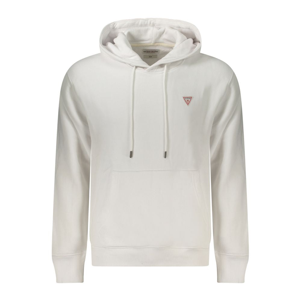 Guess Jeans White Cotton Sweater