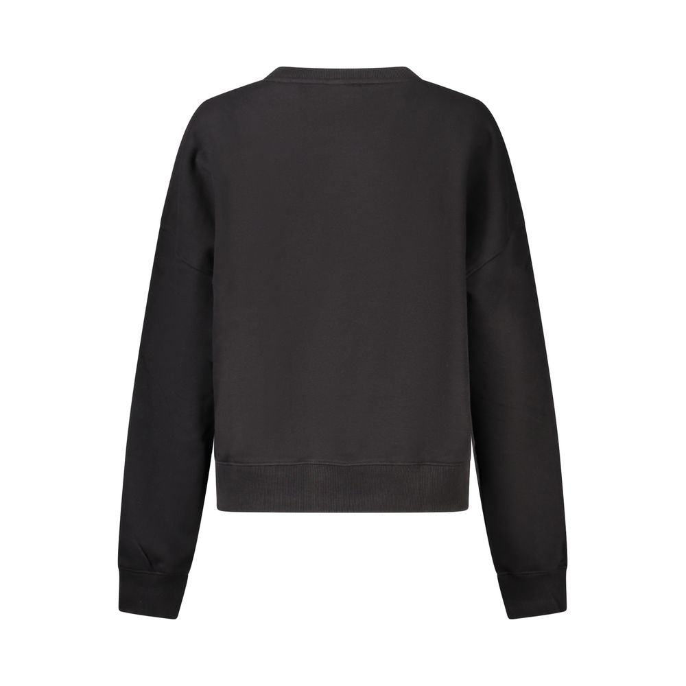 Guess Jeans Black Cotton Sweater