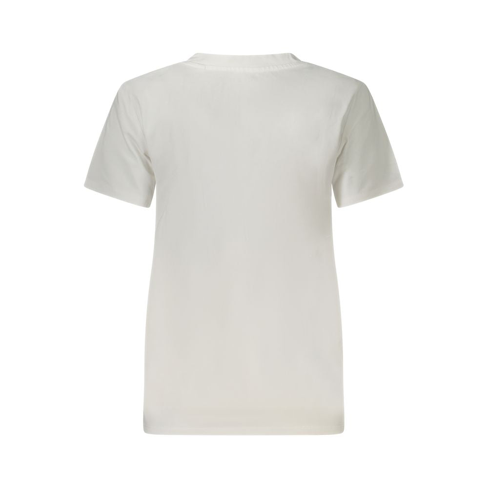 Guess Jeans White Cotton Tops & T-Shirt
