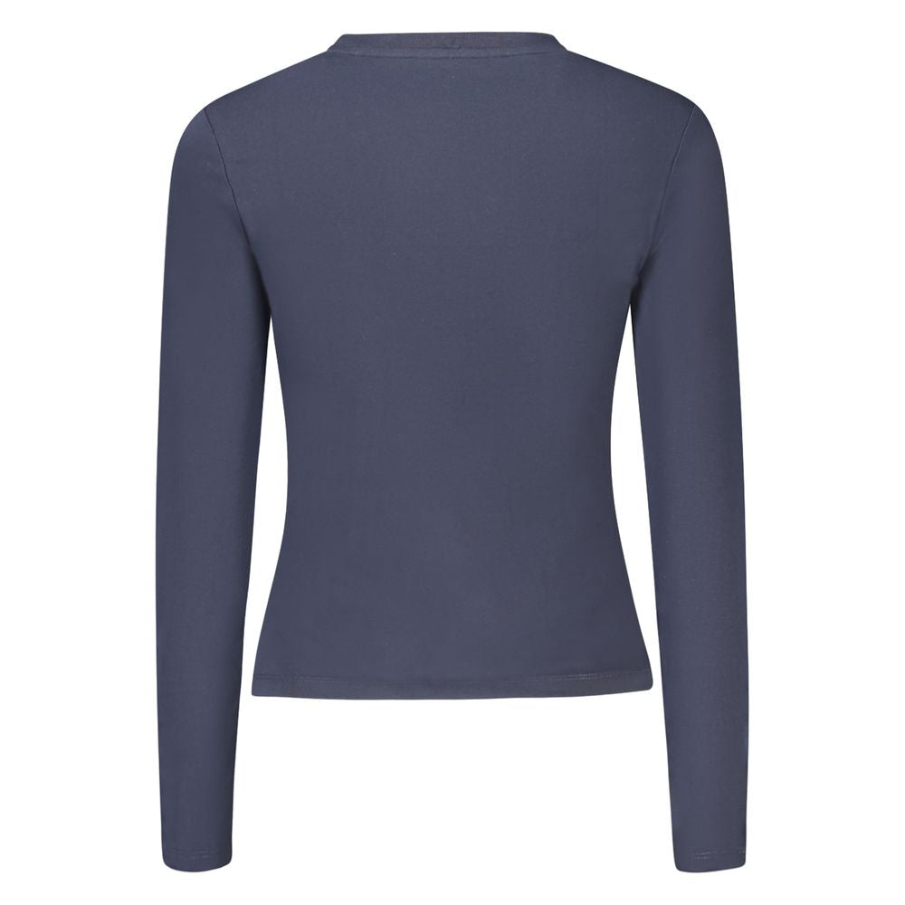 Guess Jeans Blue Cotton Tops & T-Shirt