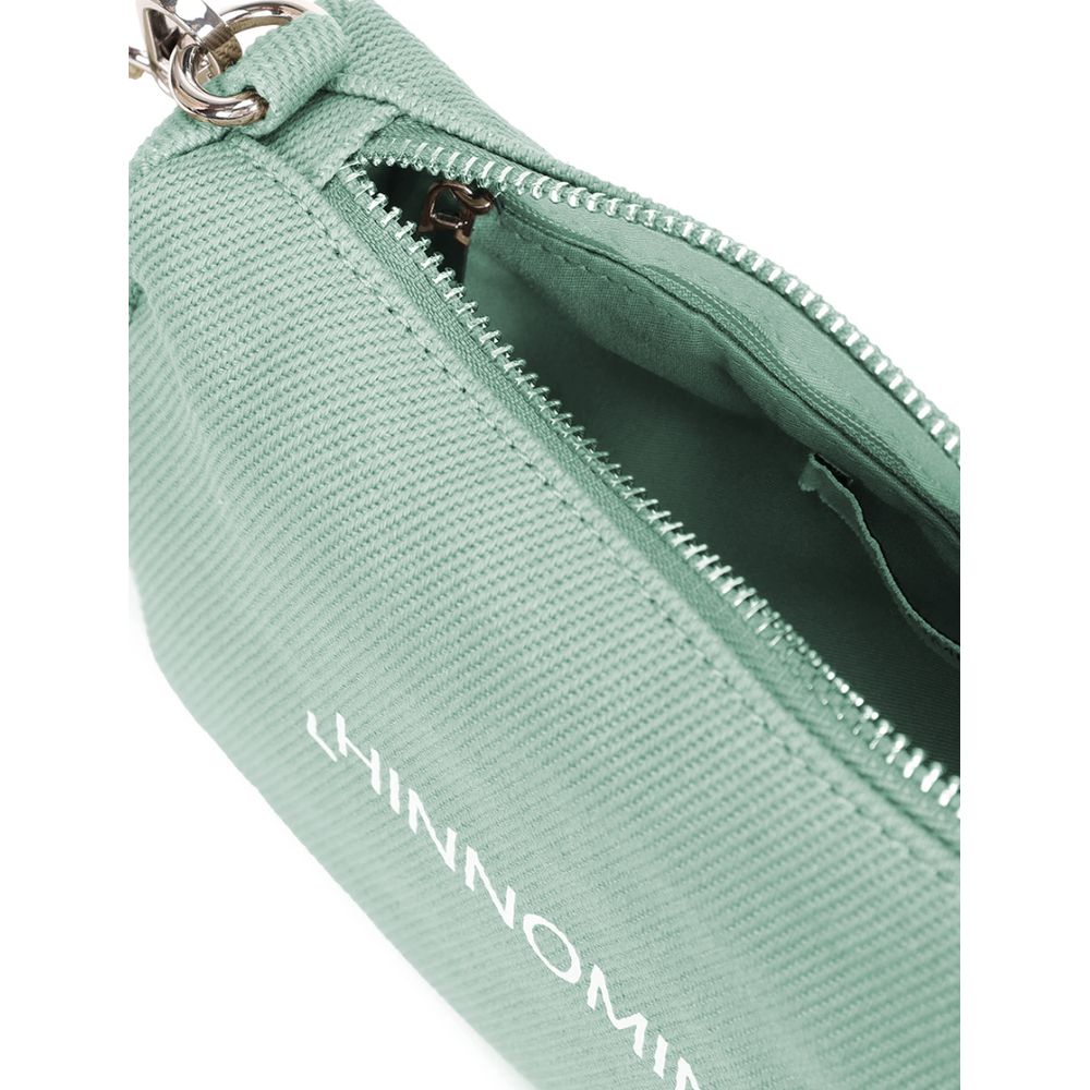 Hinnominate Green Cotton Handbag