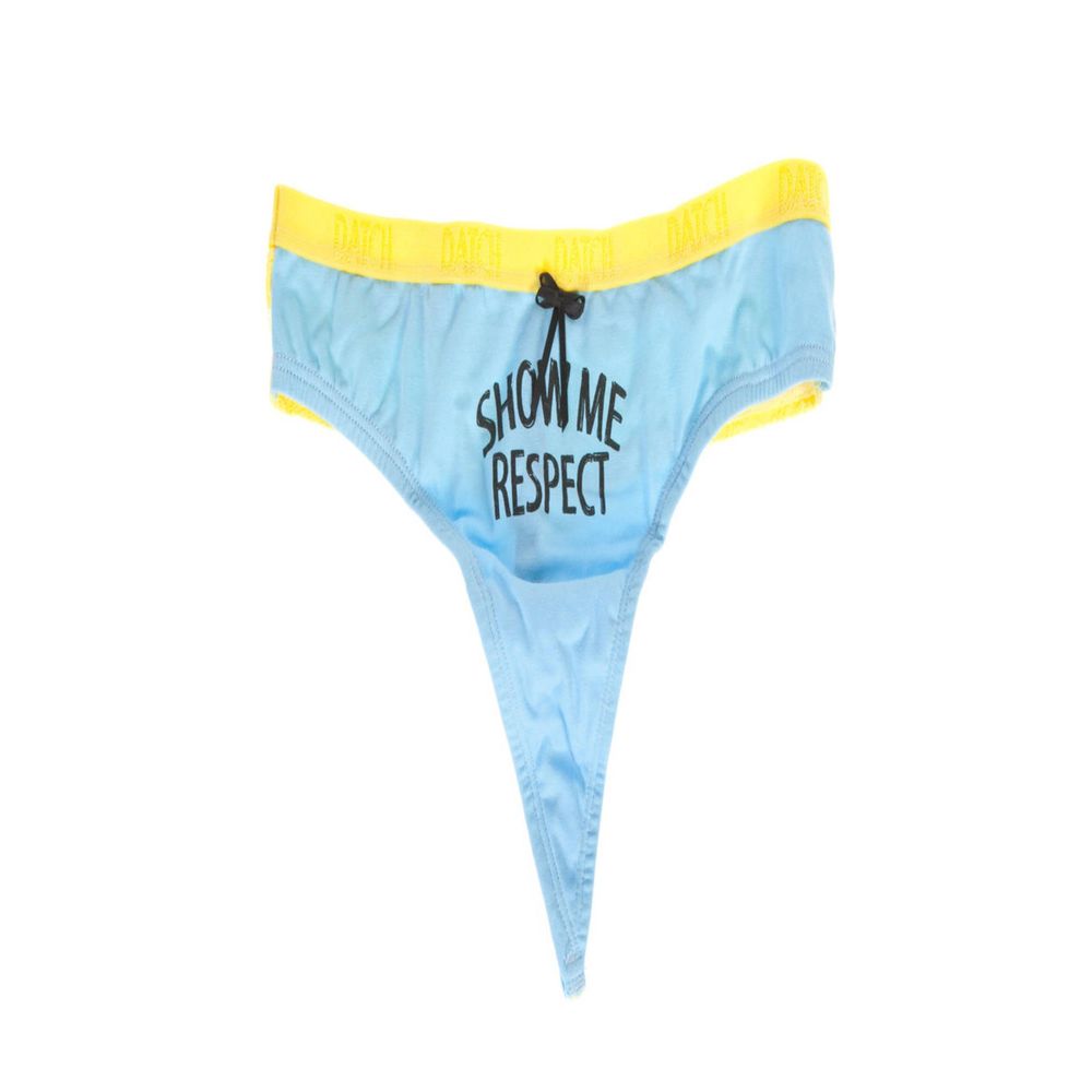 Datch Blue Cotton Underwear