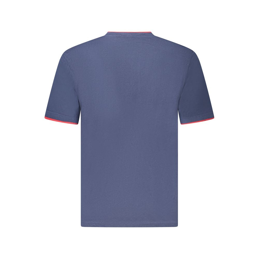 U.S. Grand Polo Blue Cotton T-Shirt