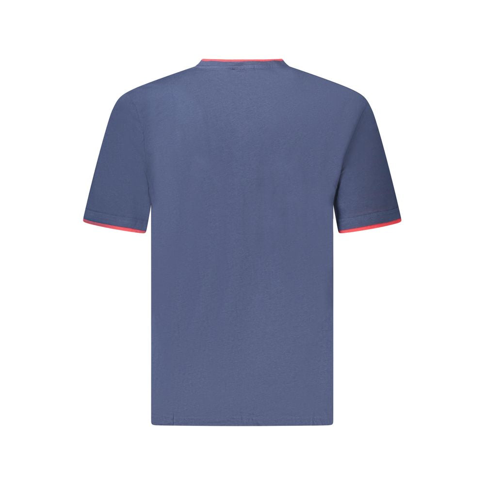 U.S. Grand Polo Blue Cotton T-Shirt