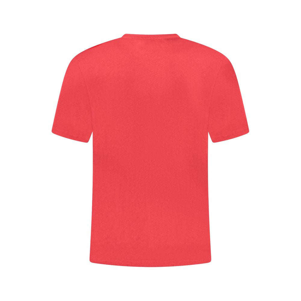 U.S. Grand Polo Red Cotton T-Shirt