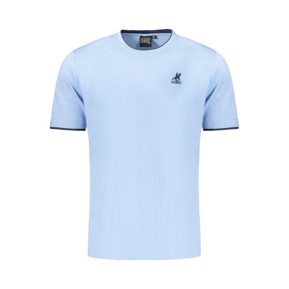 U.S. Grand Polo Blue Cotton T-Shirt