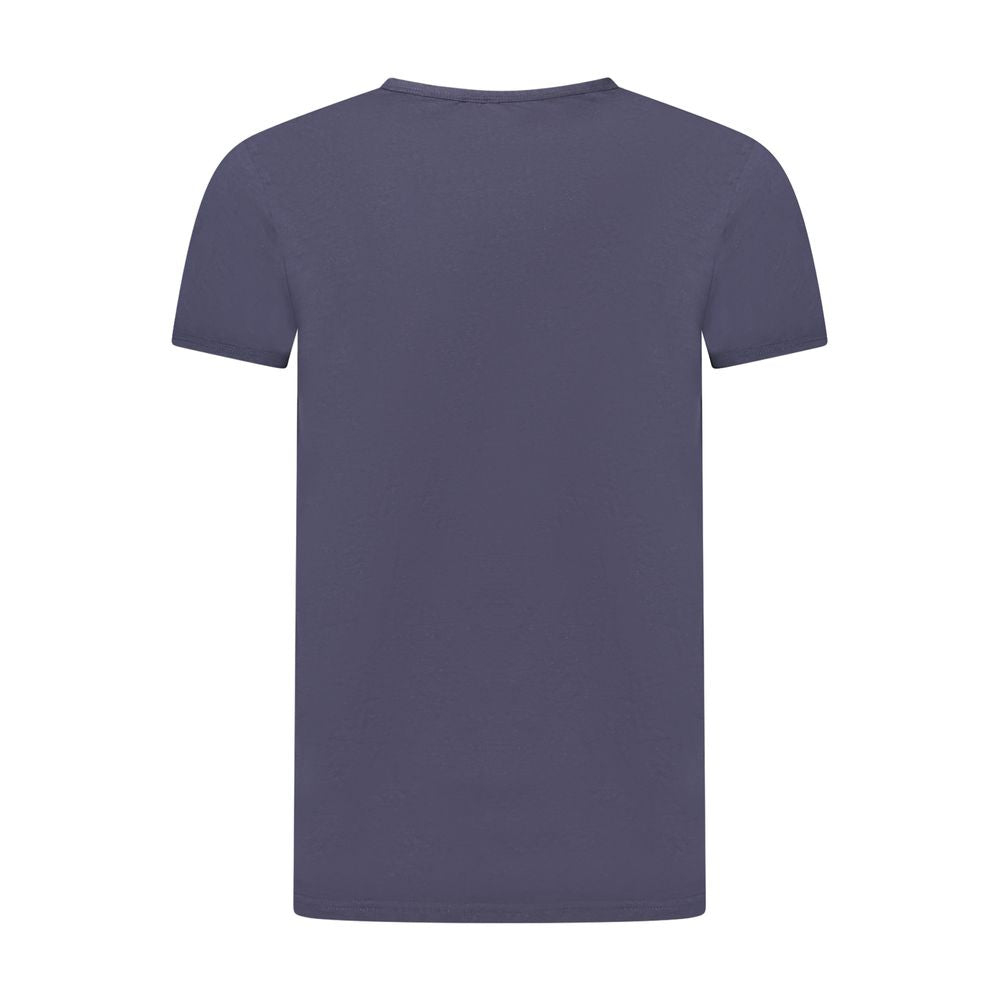 U.S. Grand Polo Blue Cotton T-Shirt