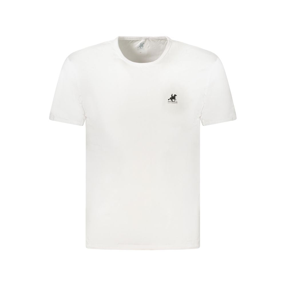 U.S. Grand Polo White Cotton T-Shirt