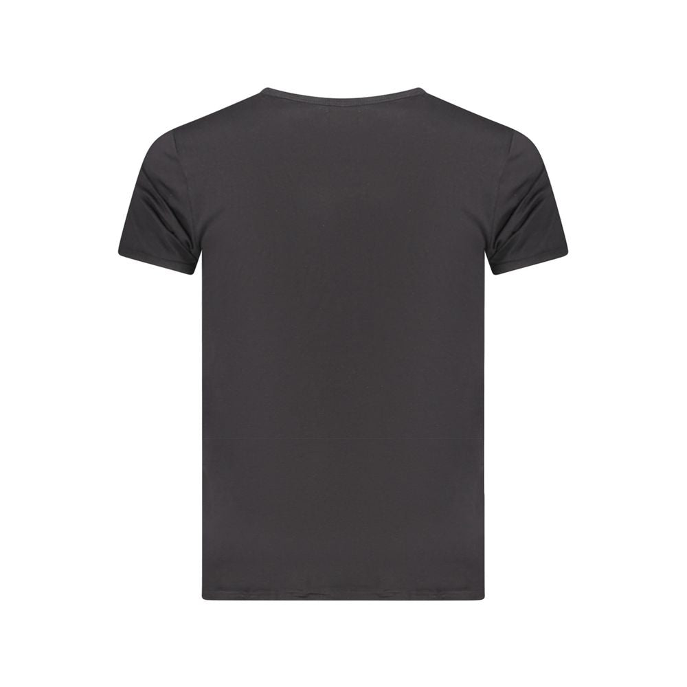 U.S. Grand Polo Black Cotton T-Shirt