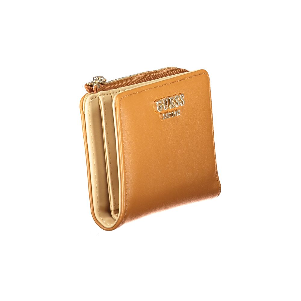 Guess Jeans Brown Polyethylene Women Wallet