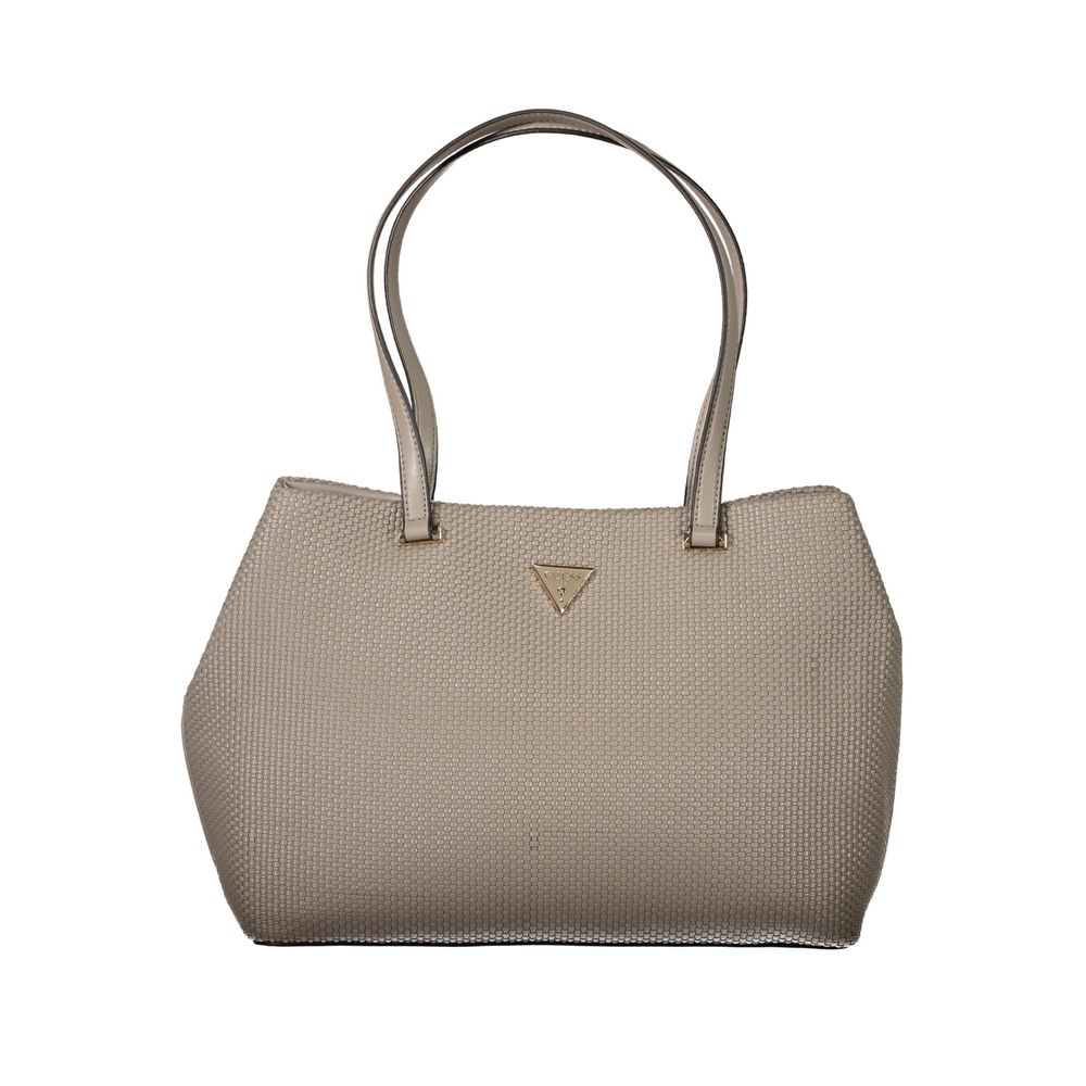 Guess Jeans Beige Polyethylene Women Handbag