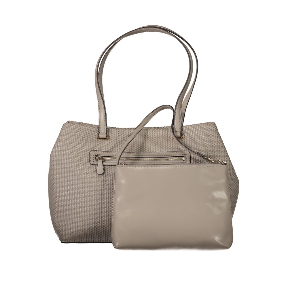 Guess Jeans Beige Polyethylene Women Handbag