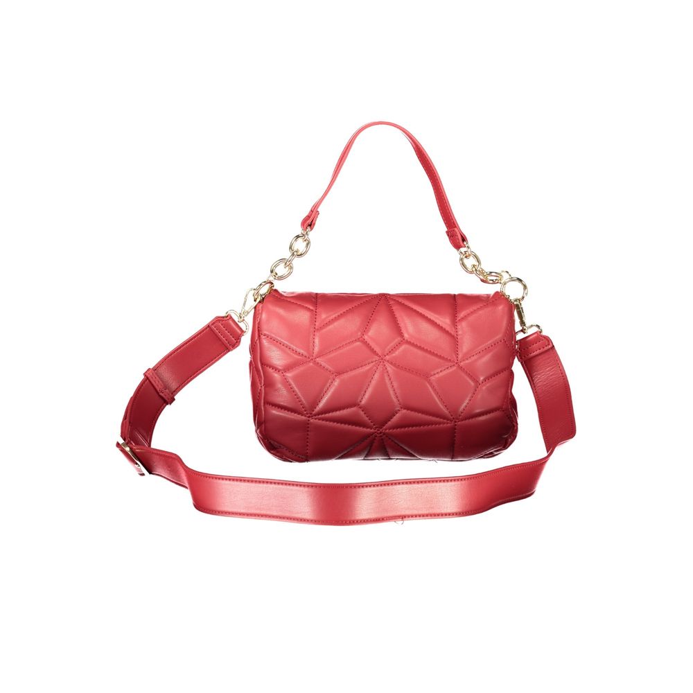 Mario Valentino Red Polyethylene Women Handbag