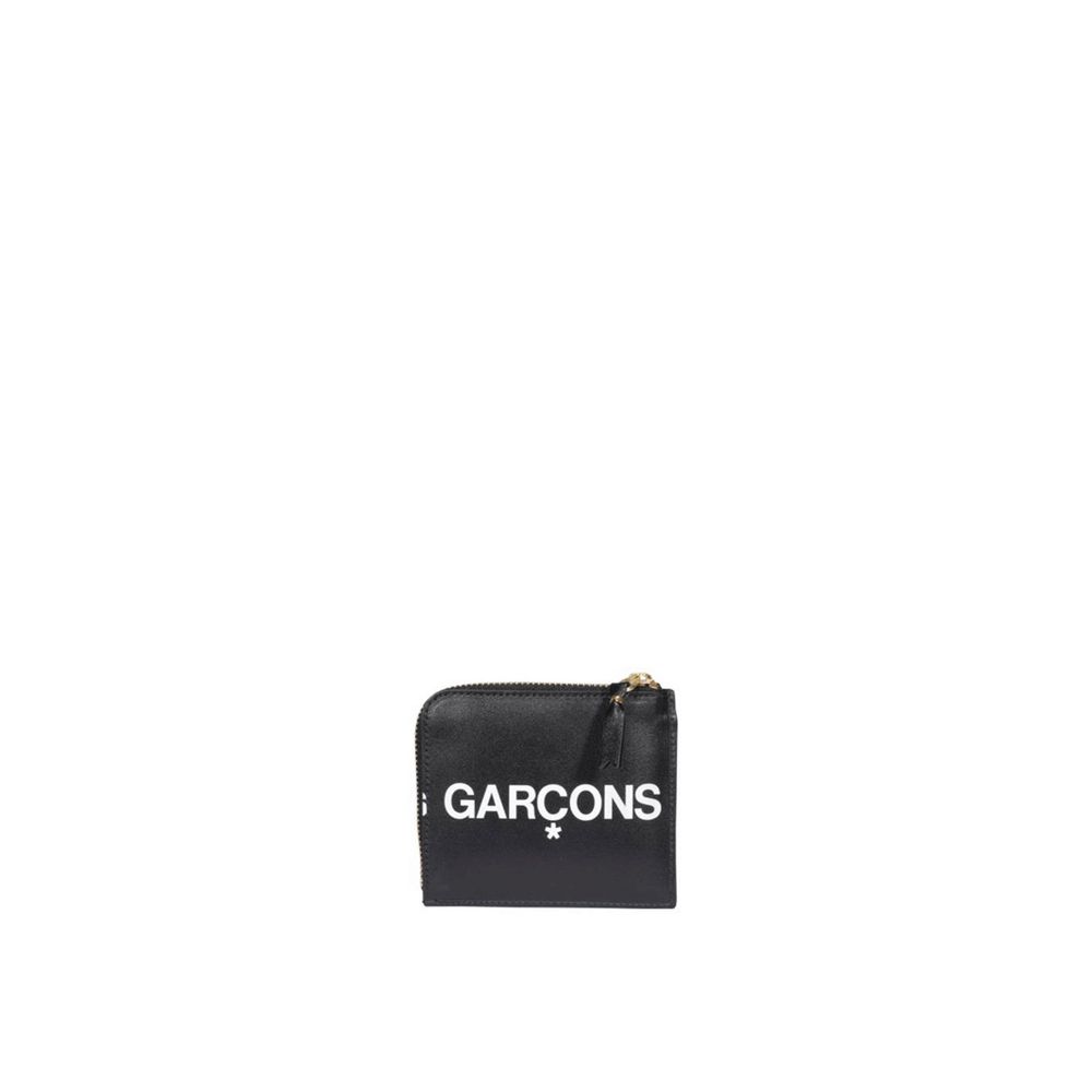 Comme Des Garçons Logo Leather Wallet